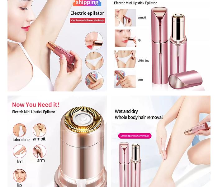 New electric hair removal/epilator for ladies and gents image