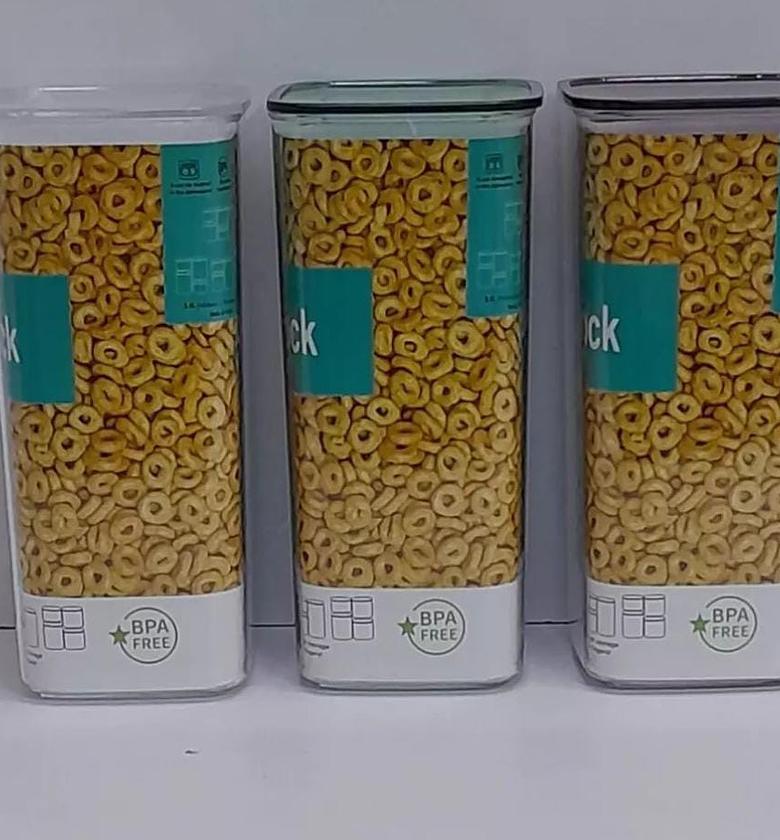 Easy lock Airtight Acrylic storage containers. image