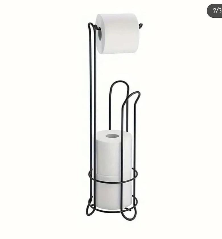 Metallic tissue holder. image