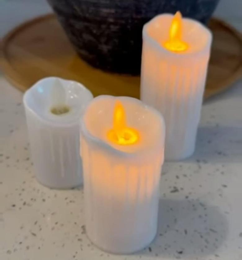 3 in 1 Flameless LED Candle. image