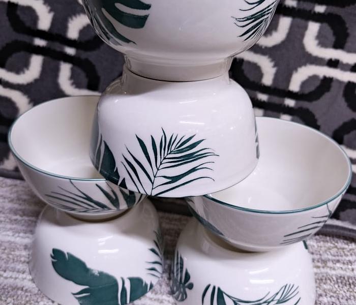 6PCS CERAMIC BOWL SET image