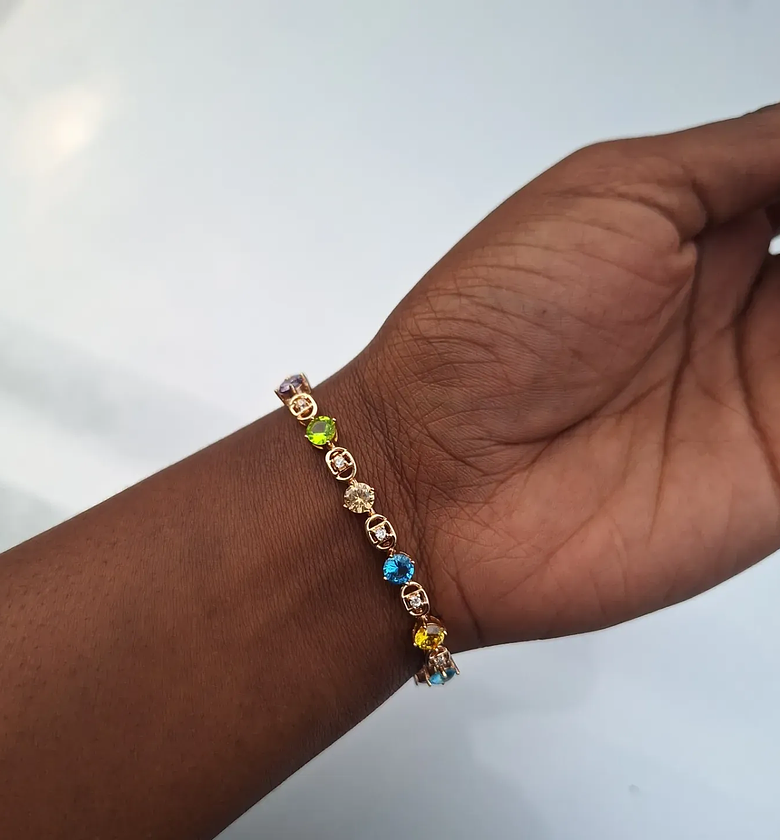 Multicolored bracelet image