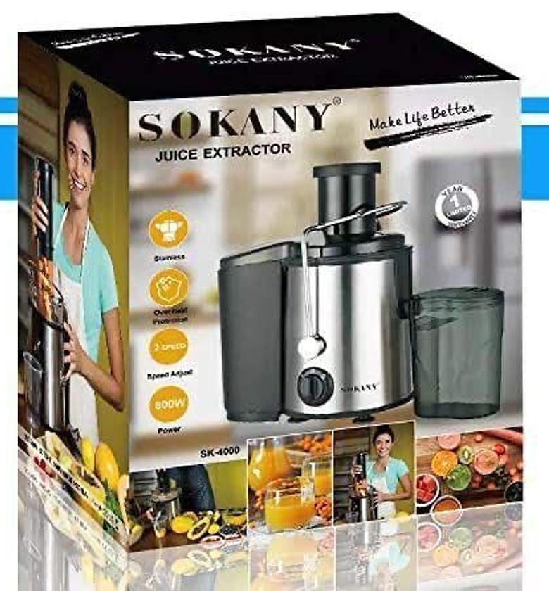 Sokany electric juicer extractor image