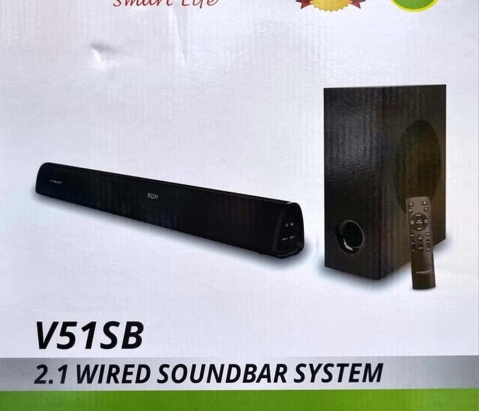 Vitron  V51SB 2.1 SUPER Soundbar With Bluetooth 6000Watts image