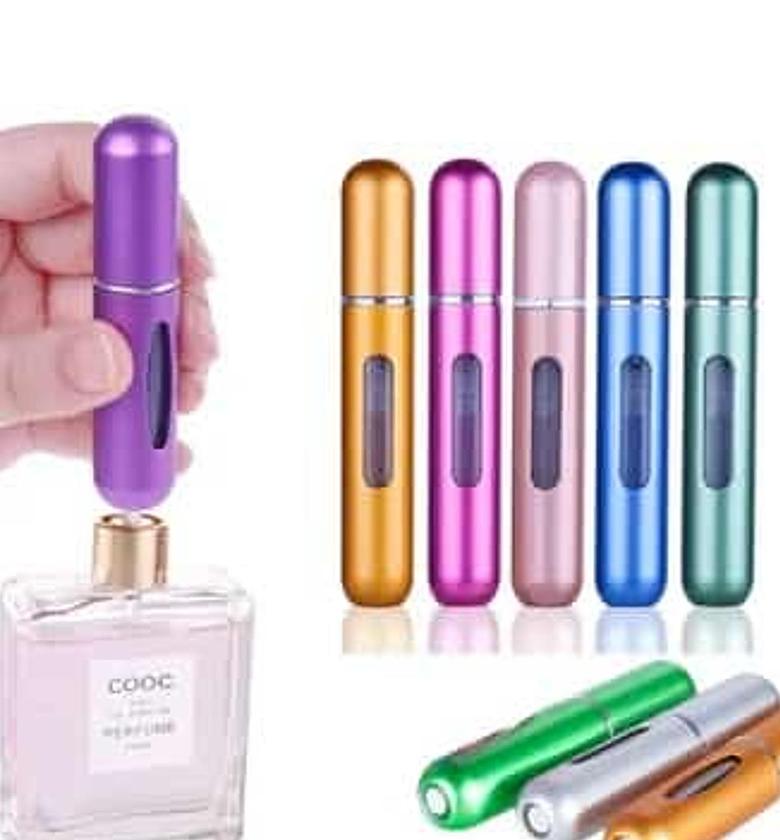 SPRAY BOTTLE. Travel mini cologne perfume spray bottle image