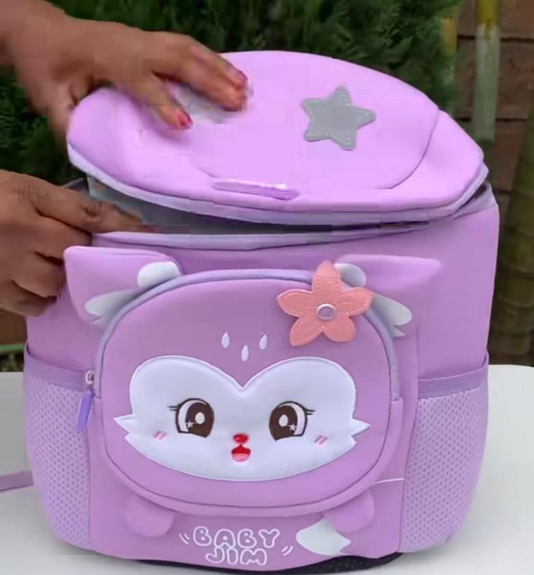 Toddler Preunit cartoon themed school bags. image