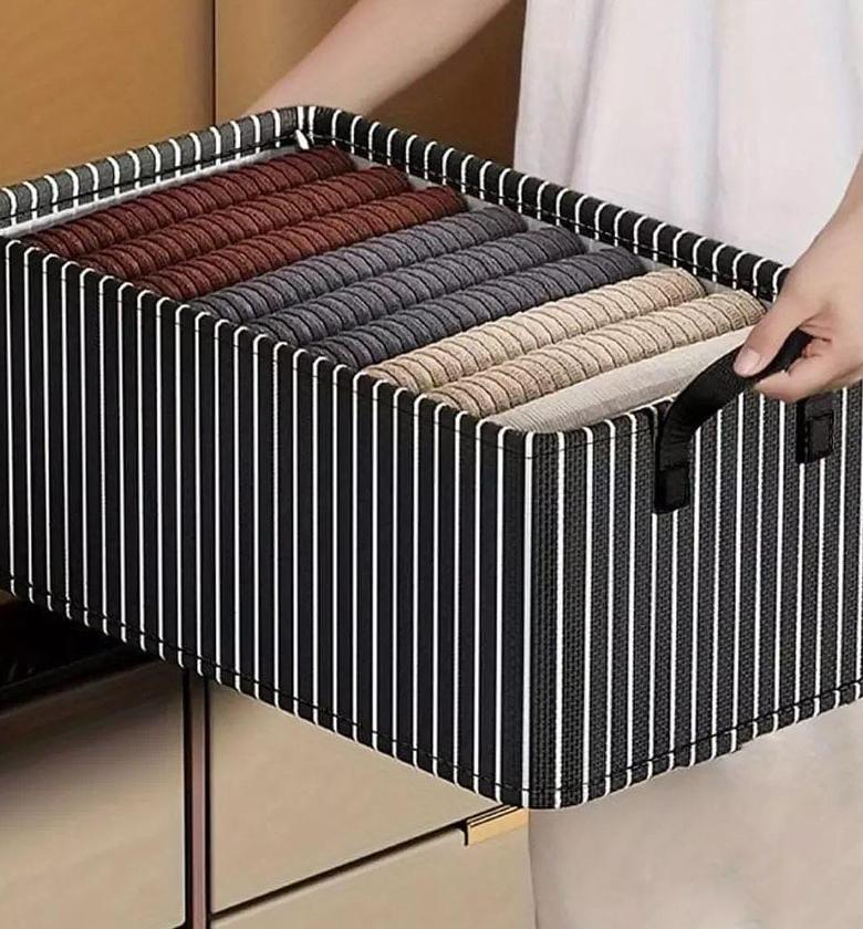 Partitioned Closet Organizer image