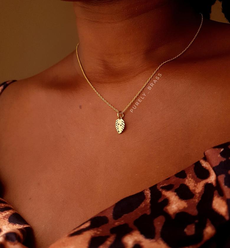 Brass Necklace image