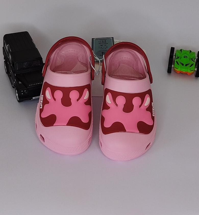 Pink with patterns Clogs image