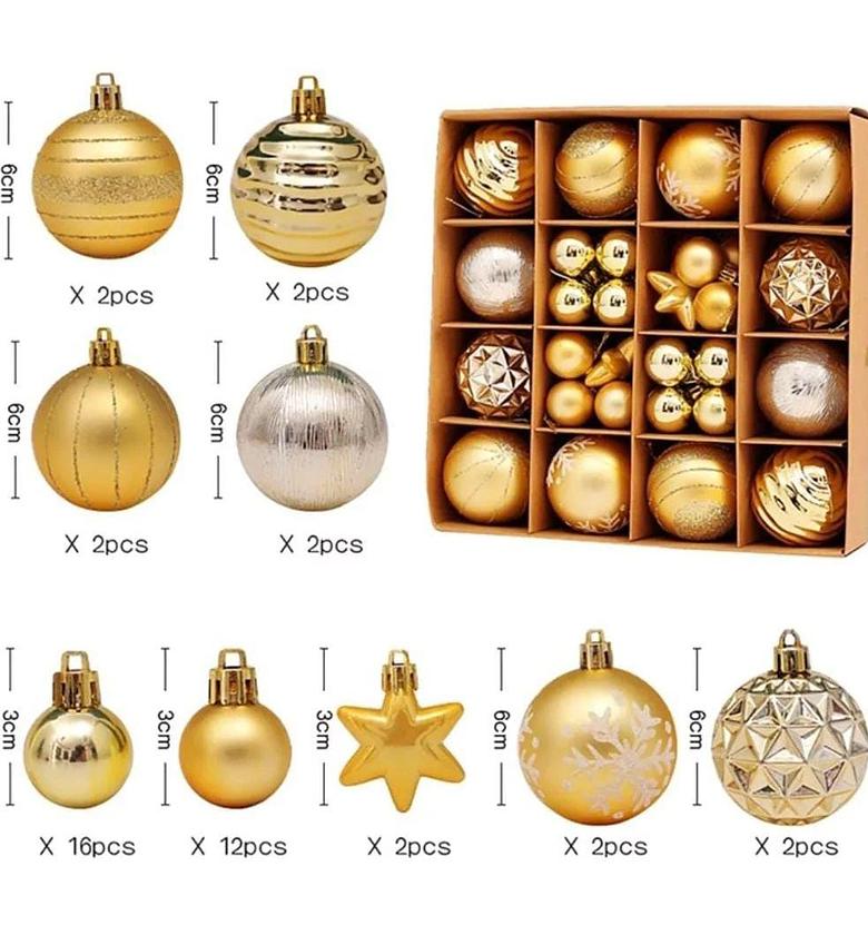 42pc set christmas ball. image