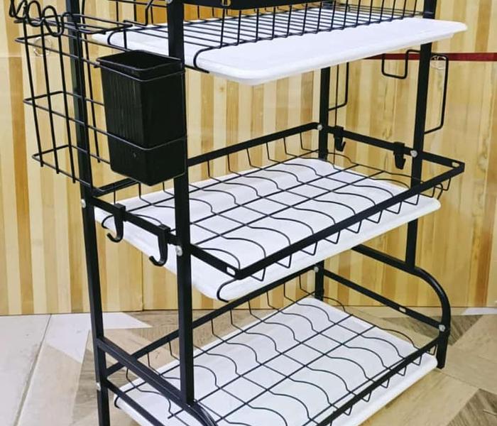 3 tier  dish rack image