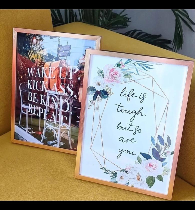 Set of motivational frames  image