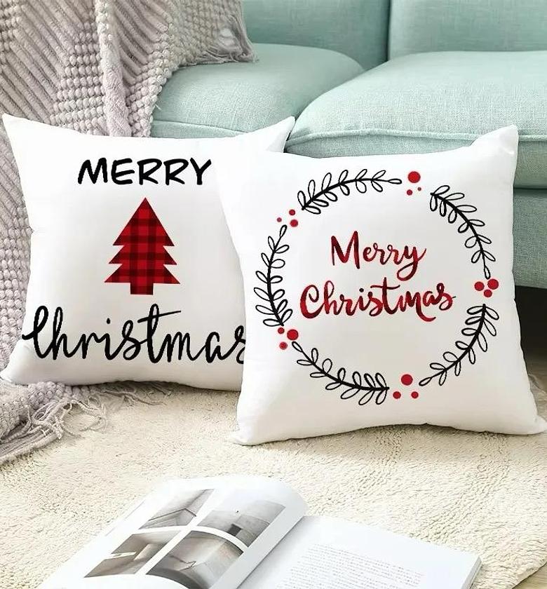 Decorative Christmas Pillow Covers ▫️High quality ▫️Size: 45*45cm  image