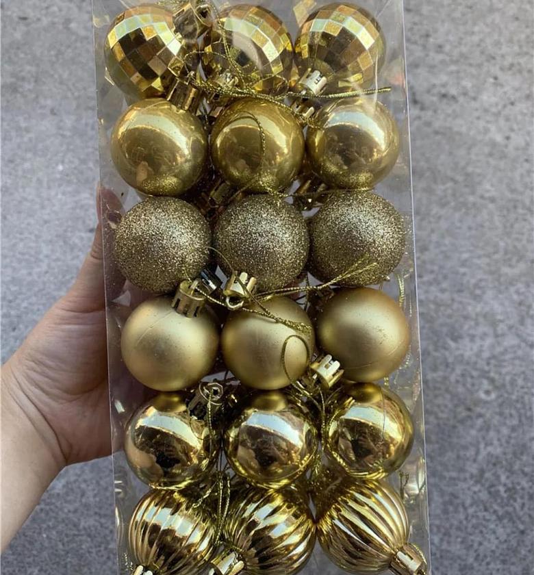 36pc set christmas ball. image