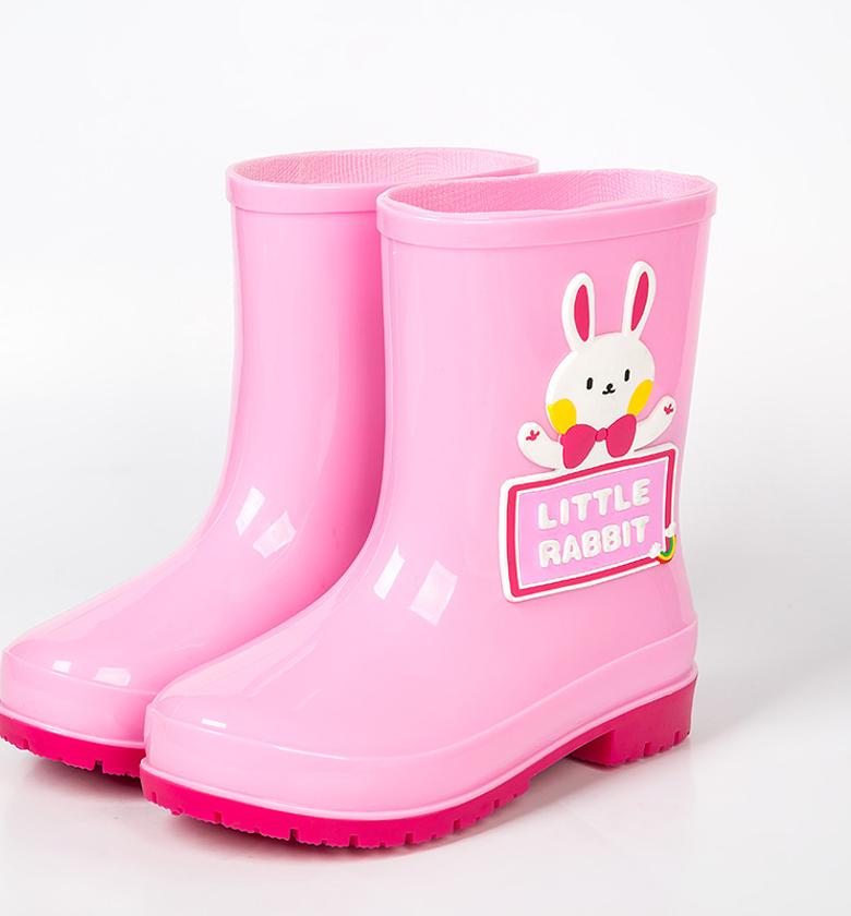 Pink Little rabbit Wellies image
