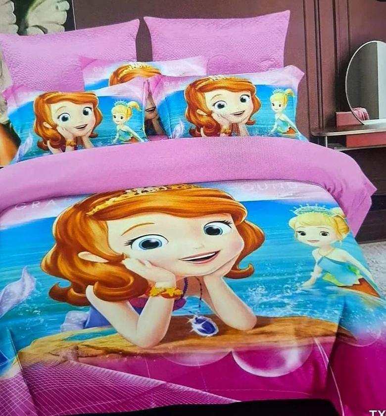 Cartoon themed duvet image