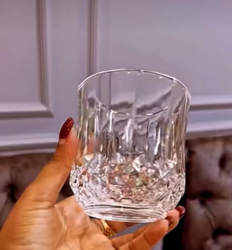 6Pcs SHORT DIAMOND water Glasses image