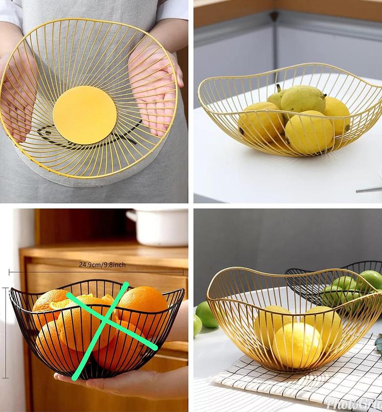 STORAGE BASKET. Nordic fruits /multipurpose storage basket image