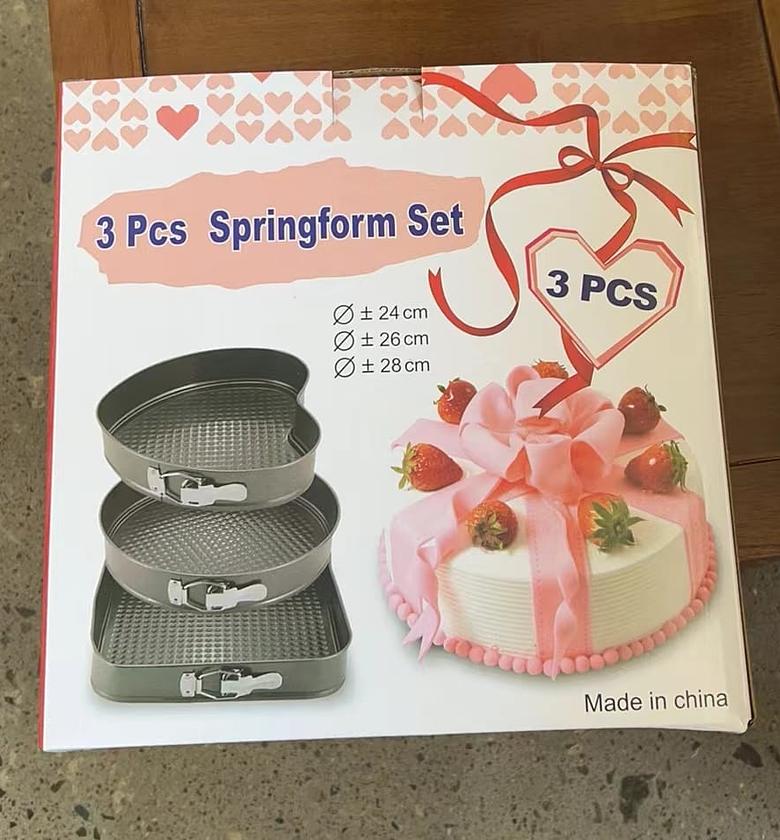3 Pcs Cake Mould image