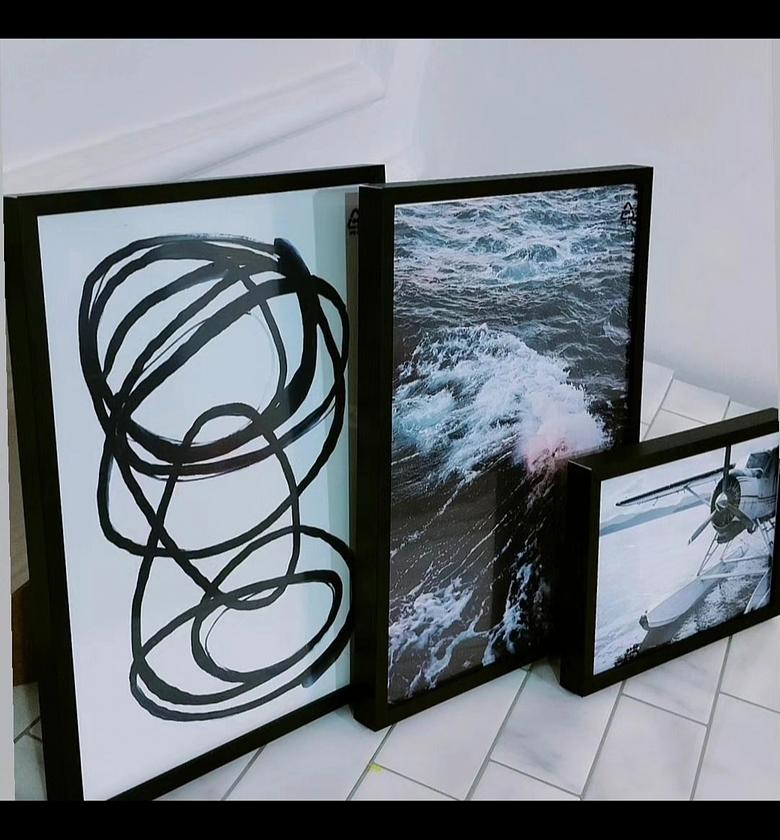 Set of calming frames  image