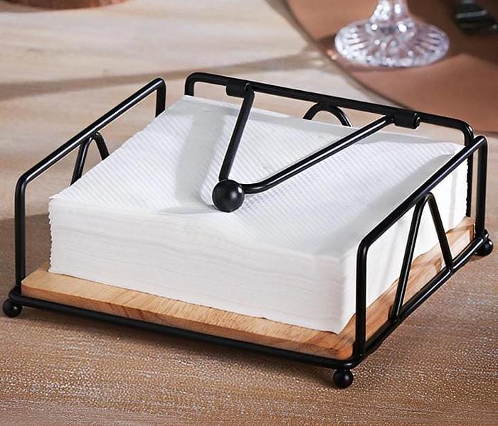 FLAT metallic napkin/Serviette holder image