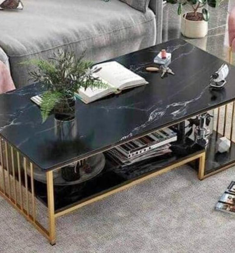 Executive marble coffee table image