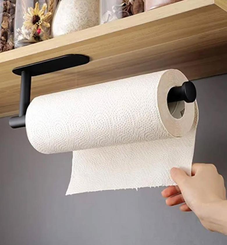 Long paper towel holder: image