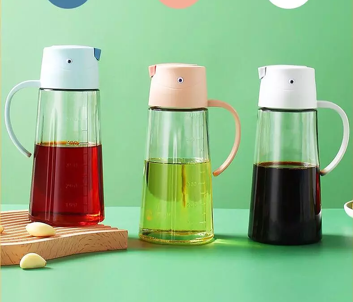 630ml Glass Oil can  image