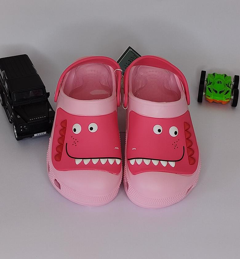 Pink Dino Clogs image