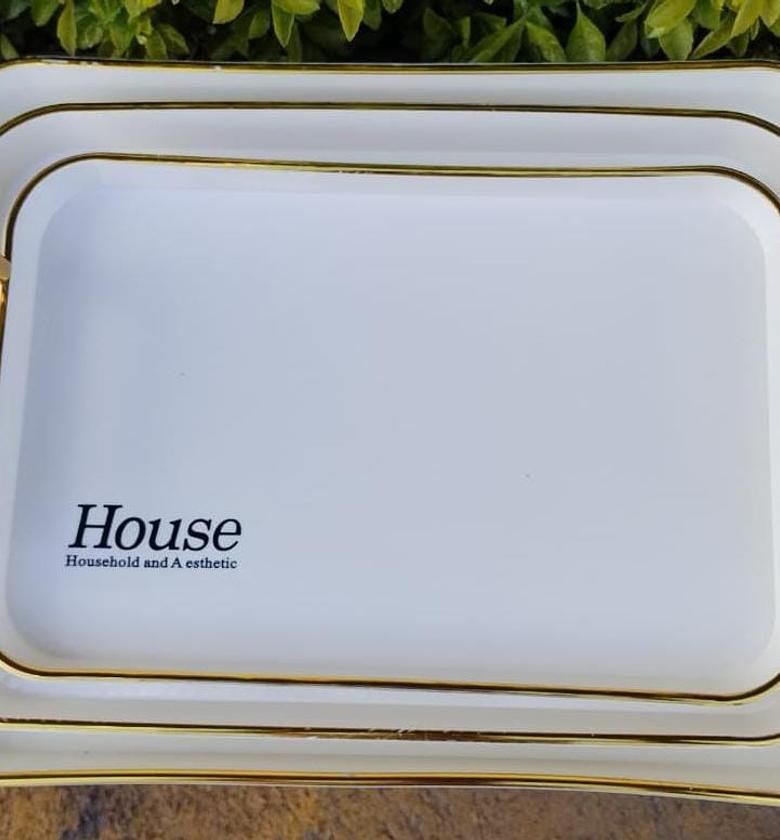TRAY SET. Set of 3 Tray Set image