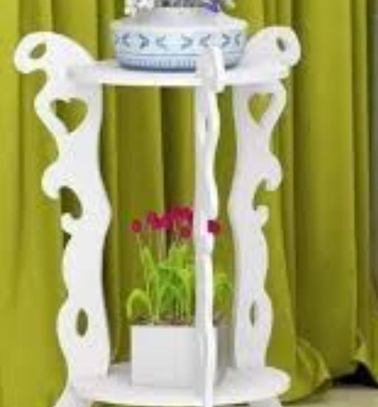 quartered Decor/coffee/ Flower side stool/table  image