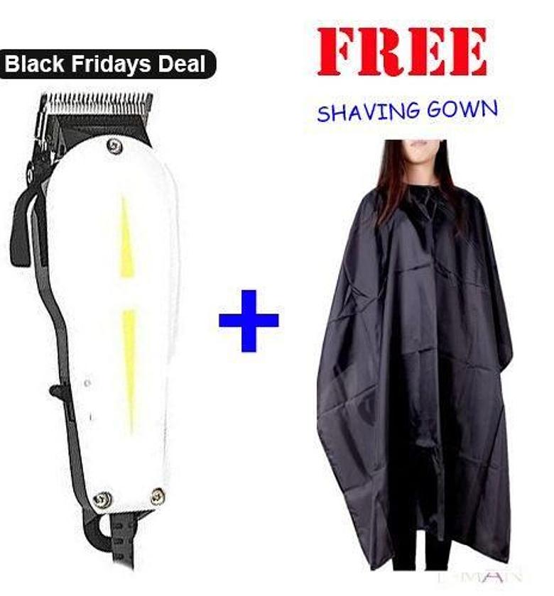 Geemy Hair Cut Balding/Shaving Kinyozi Machine + FREE Shaving Gown image