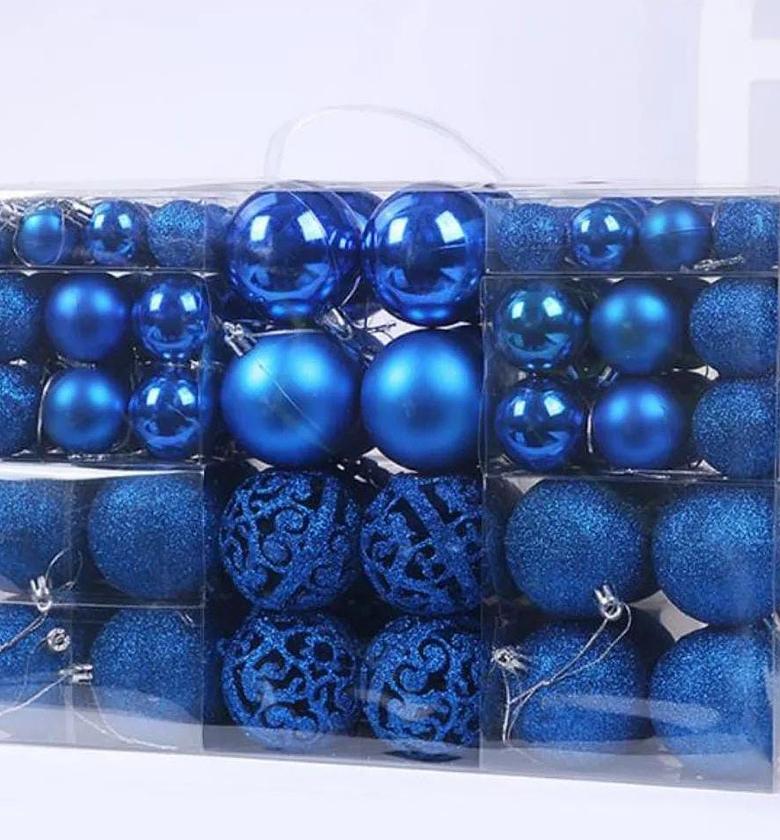 100pc set christmas balls. image