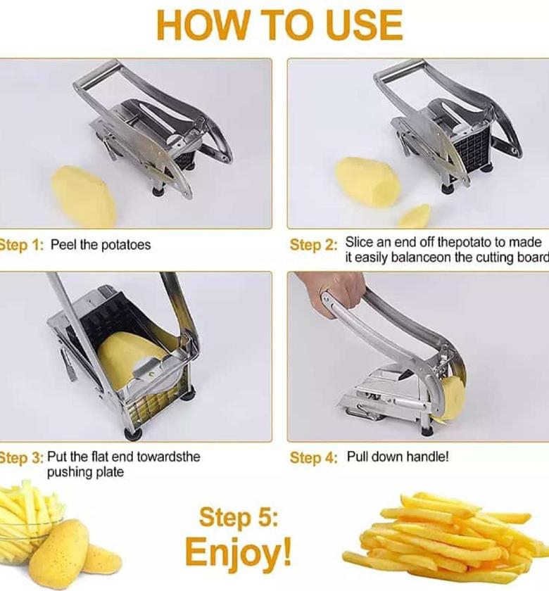 POTATO CHOPPER. Aluminum potato chopper image