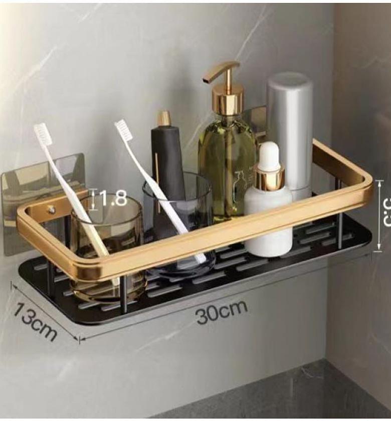 Wall mounted bathroom shelf  image
