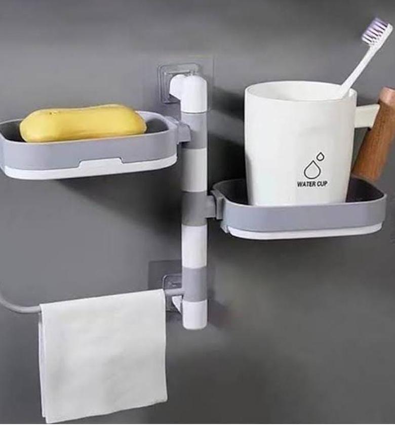 SOAP HOLDER. Super powerful self adhesive 3 layer soap holder image