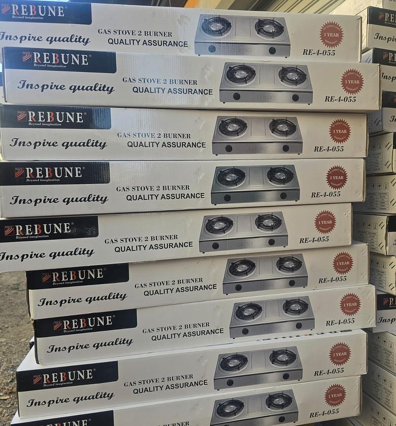 COOKER. Rebune 2 burner gas stove cooker image