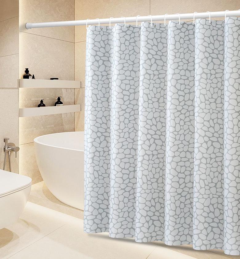 SHOWER CURTAIN. Waterproof Bath Shower Curtain image