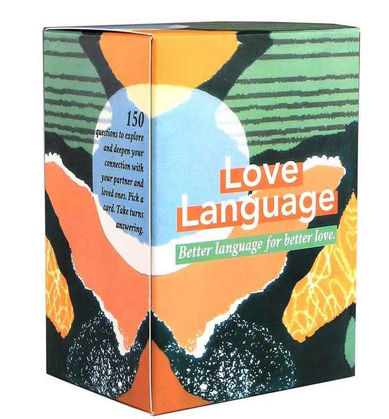 CARD GAMES. Love language cards game image