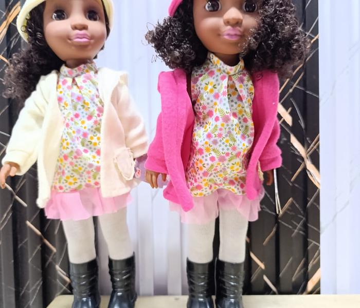 Cute african dolls image