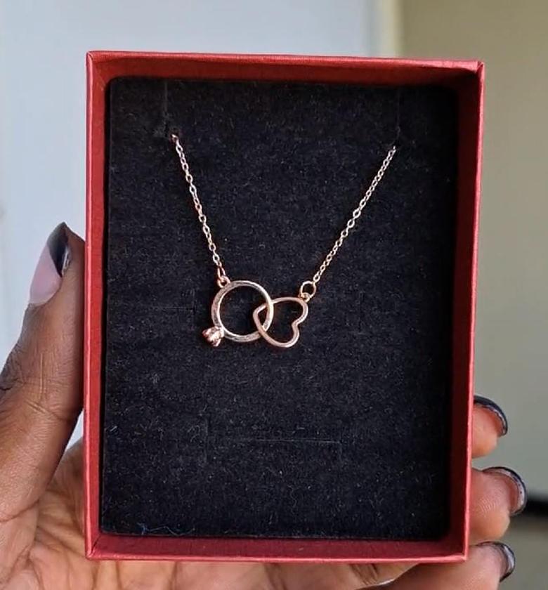 Hypoallergenic, non-tarnish, and anti-fading Gold Coated Necklace image