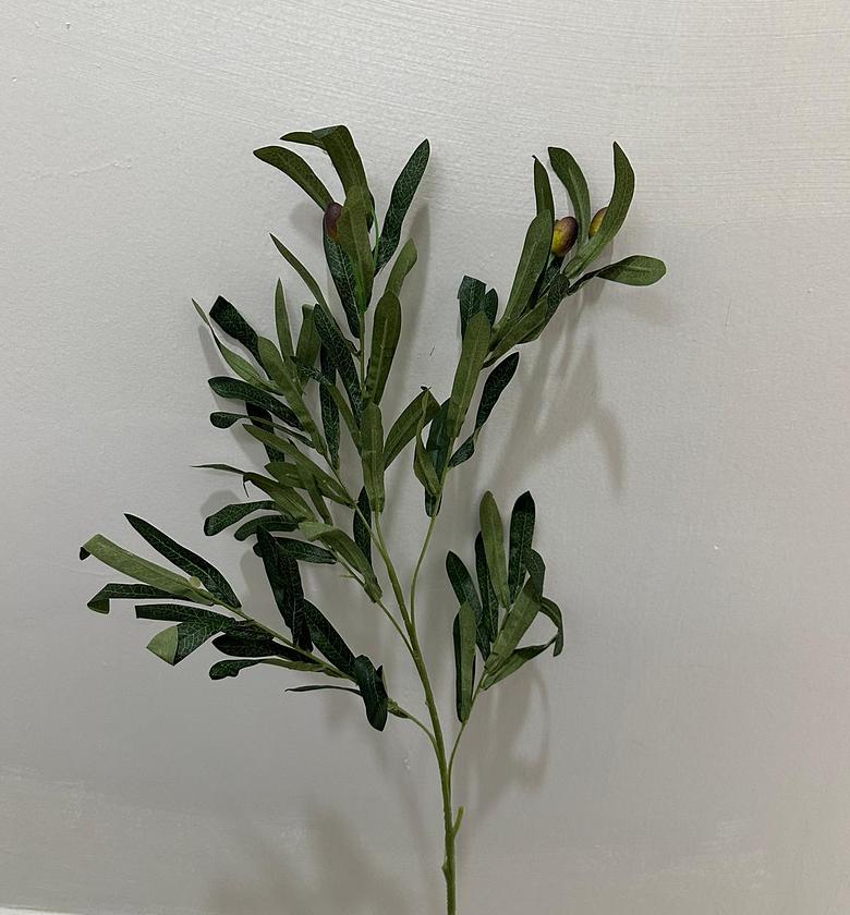 Faux olive branches  image