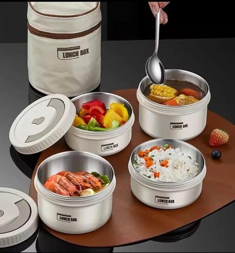 4 in 1 Insulated lunch set  image