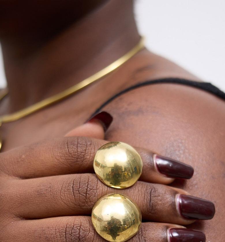 Taraji Brass Ring Adjustable  image