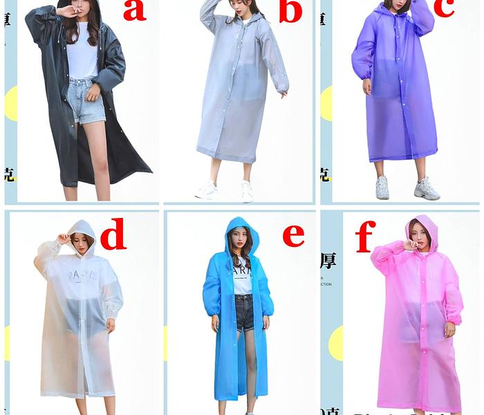 Durable Light weight Eva rain coat image
