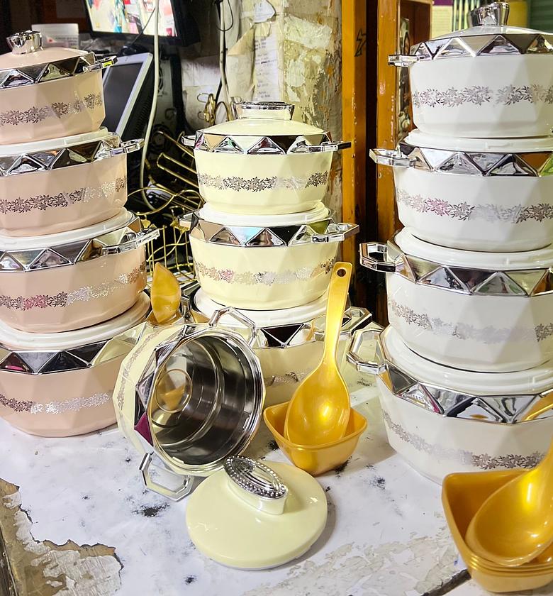 HOTPOT. 4 pcs hotpot metallic insulated image