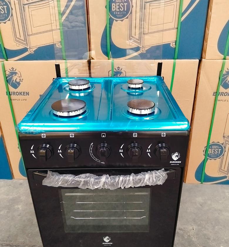 COOKER. 50×55 Euroken full gas standing cooker with gas oven cooker image