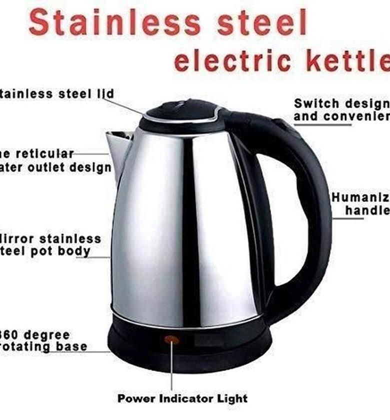 AILYONS 1.8 L Electric Kettle Water Heater & Boiler Jug- coil less image