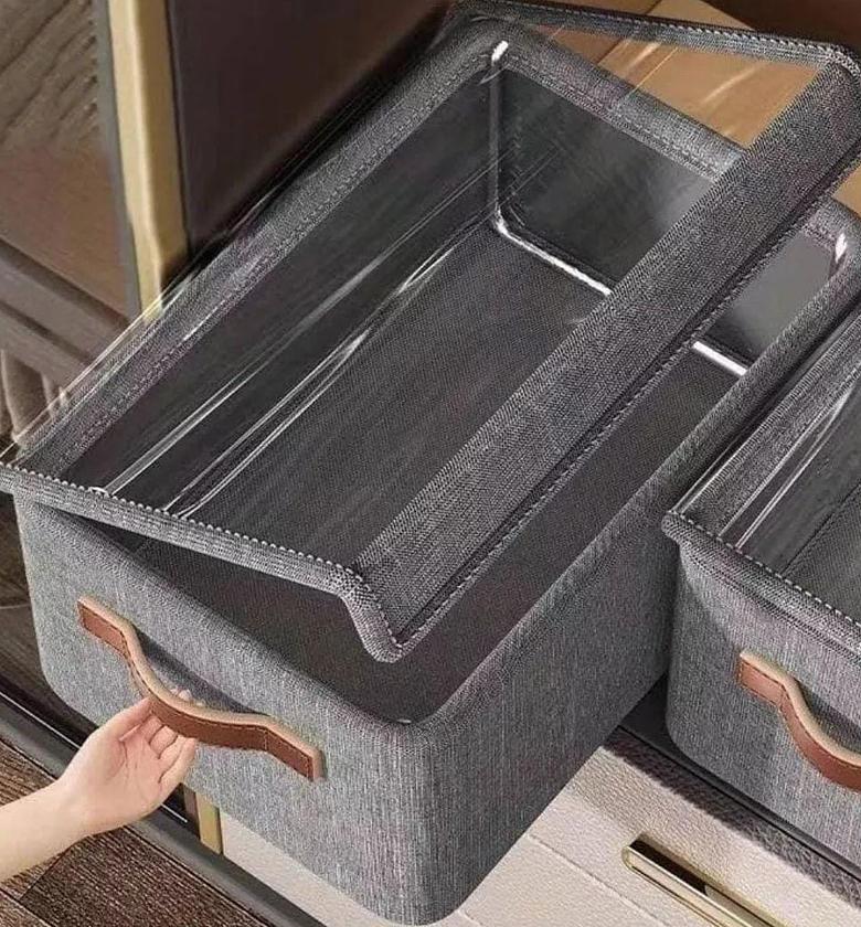 Collapsible Fabric Organizer with a Cover image