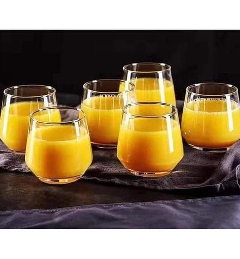 Canvas 6 Set Of Crystal Transparent Glasses  image